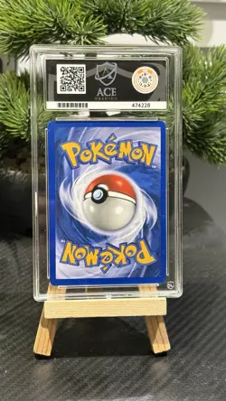 Base Set 2 Charizard 4/130 Holo Rare Pokemon Card Ace 8 Vintage 2000 - Image 2