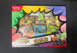 Pokemon Card Ascended Heroes First Partners Pin Collection 5 Booster packs NEW - Image 1