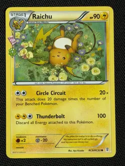 POKEMON CARD Raichu Generations Radiant Collection RC9/RC32 Near Mint - Image 1