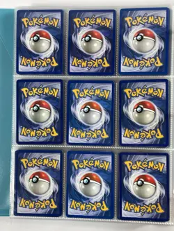 Pokemon Card Collection VTG Binder Holo Rare 1st WOTC Charizard Pikachu - Image 2