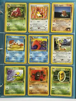 Pokemon Card Collection VTG Binder Holo Rare 1st WOTC Charizard Pikachu - Image 3