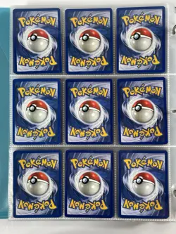 Pokemon Card Collection VTG Binder Holo Rare 1st WOTC Charizard Pikachu - Image 4