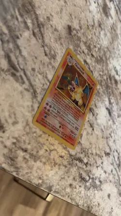 Pokemon TCG Base Set Charizard 4/102 Holo Rare 1999 Unlimited Vintage Card - Image 2