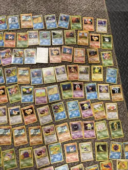 Pokemon Huge Vintage Non Holo Lot Fossil Jungle Base Set Cards - Image 4
