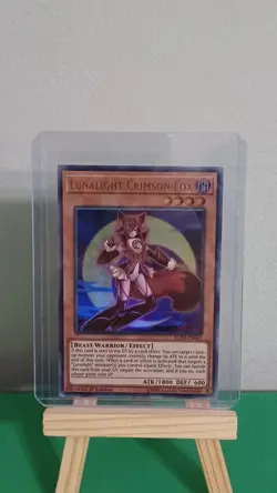 2019 Yugioh Ultralight Crimson Fox BLHR-EN067 Ultra Rare Hero's Revenge - Image 5