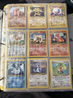 Pokemon Vintage Binder Bundle Over 300 Cards - Image 4