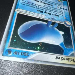 Wailord ex 100/100 Holo EX Sandstorm 2003 Pokemon Card MP Vintage - Image 4