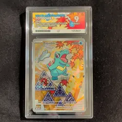 Pokemon Card Totodile 048 First Partner Illustration Collection Series 2 ACE 9 - Image 1