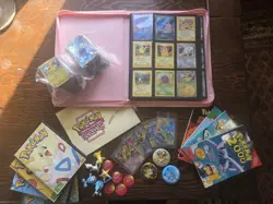 Pokemon TCG Collection Binder And Lot with Vintage accessories - Image 1