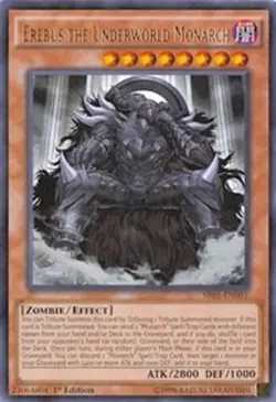 Erebus the Underworld Monarch - 1s Structure Deck: Emperor of Darkness MP YuGiOh - Image 1