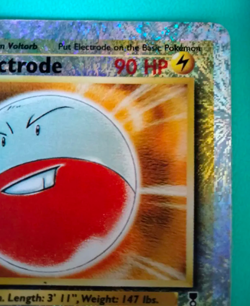 Electrode Reverse Holo Legendary Collection 22/110 HP Pokemon Card 2002 English - Image 4