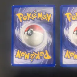 Pikachu and Mewtwo Black Star Promo Pokemon Cards WOTC Vintage 27 & 14 - Image 5