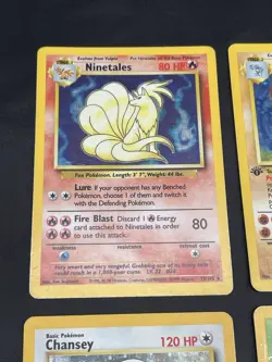 Vintage Holo Rare Pokemon Card Lot WOTC - Jungle, Base Set, Team Rocket -MP/HP - Image 2