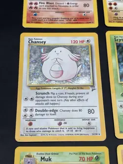 Vintage Holo Rare Pokemon Card Lot WOTC - Jungle, Base Set, Team Rocket -MP/HP - Image 5