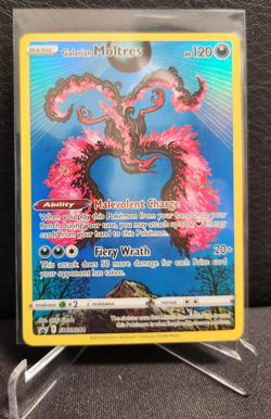 Galarian Moltres SWSH284 Promo Pokemon Sword & Shield Crown Zenith Near Mint - Image 1