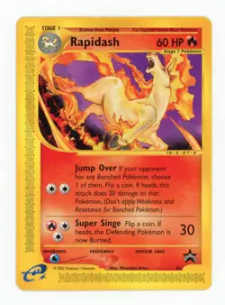 Rapidash 51 Promo Wizards Black Star Promos Pokemon Near Mint - Image 1