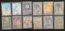Pokemon 12x Lot Raw Foil Full Art Cards All Near Mint - Image 3