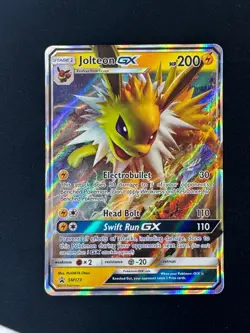 Pokemon TCG Jolteon GX SM173 Black Star Promo Holo Sun & Moon Near Mint - Image 1