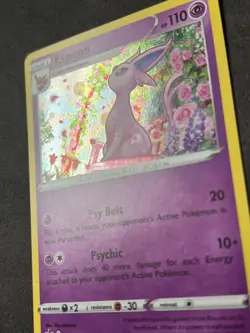 Espeon SWSH174 Holo Promo Sword & Shield Promo Pokemon Near Mint - Image 2
