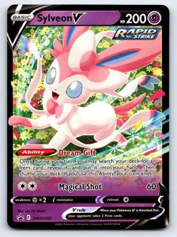 Sylveon V SWSH202 Holo Promo Sword & Shield Promo Pokemon Near Mint - Image 1