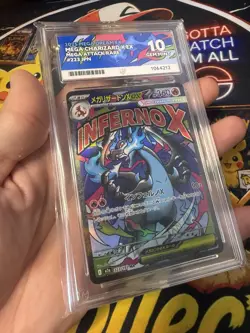 Pokemon TCG Mega Charizard X EX 223/193 Mega Dream EX Foil JP 2025 Ace 10 - Image 1