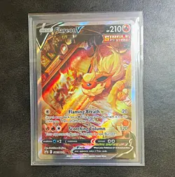 Pokemon TCG Flareon V SWSH179 Sword & Shield Promo Holo English 210HP - Image 1