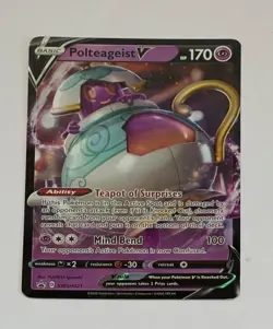 Polteageist V - SWSH021 - SWSH: Sword & Shield Promo NM Pokemon Card - Image 1