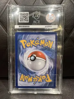 Pokemon TCG Charizard v SWSH260 Promo Card Ace Grading 9 Mint - Image 2