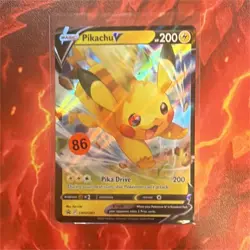 The Pokemon Company Pikachu V SWSH285 Sword & Shield Promo Holo English 200 HP - Image 1