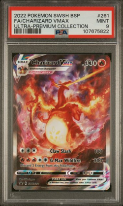 Charizard VMAX SWSH261 PSA 9 2022 English SWSH Promo Holo Pokemon TCG - Image 1