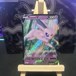 Espeon V SWSH201 Sword & Shield Promo Pokemon Holo - Image 1