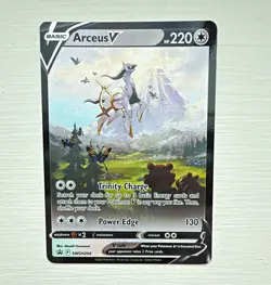 Pokemon TCG Arceus V SWSH: Sword & Shield Promo SWSH204 Holo Eng 220 HP - Image 1