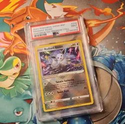 Pokemon Card PSA 9 Radiant Eevee Pokemon Go Stamped Promo SWSH230 Rare Holo TCG - Image 2