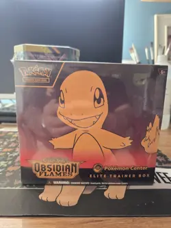 Obsidian Flames Pokemon Center Elite Trainer Box ETB Pokemon TCG Factory Sealed - Image 1