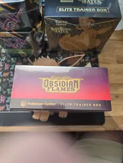 Obsidian Flames Pokemon Center Elite Trainer Box ETB Pokemon TCG Factory Sealed - Image 5