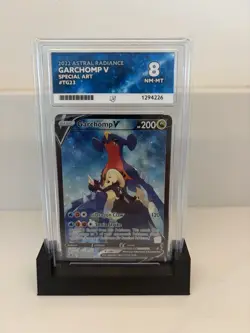 Pokemon Garchomp v TCG TG23/TG30 Astral Radiance Special Art ACE 8 - Image 1