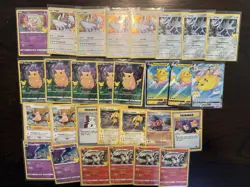 Lot Of 29 Pokemon Celebrations Holo Pikachu Card - Flying Vmax -Surfing Vmax Ect - Image 1