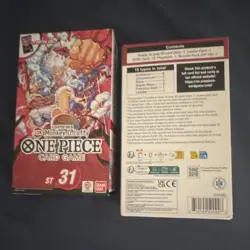 (X2)Bandai ONE PIECE Card Game Starter Deck ST-31 Monkey D. Luffy 2 Deck English - Image 2