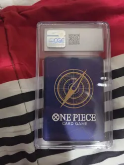 CGC 9 One Piece Monkey D. Luffy OP06-013 Alternate Art Wings Captain Jpn - Image 2