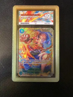 One Piece: Monkey D Luffy OP13-118 SEC Alt Art English (ACE 10) Perfect Subs - Image 1