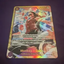 Bandai One Piece Card Game Monkey D. Luffy Character Alt Art Holo Eng 7000 - Image 1
