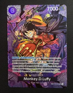 ONE PIECE OP-15 Adventure on KAMI's Island ST26-005 SP Monkey D. Luffy ENGLISH - Image 1