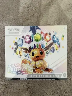 Pokemon TCG Prismatic Evolutions Elite Trainer Box ETB - Brand New & Sealed - Image 1