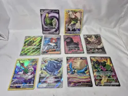 Pokemon Card Lot of 10 ULTRA RARES Full Art EX GX V ETC. RANDOM Sets NM/LP #7 - Image 1