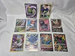 Pokemon Card Lot of 10 ULTRA RARES Full Art EX GX V ETC. RANDOM Sets NM/LP #7 - Image 2