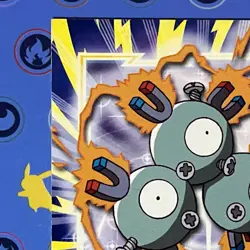 Pokemon 2000 Topps Pokemon TV Animation Edition Series 2 #82 Magneton Card TCCCX - Image 1