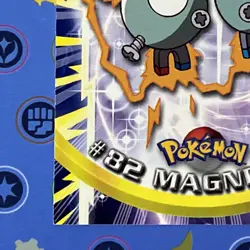 Pokemon 2000 Topps Pokemon TV Animation Edition Series 2 #82 Magneton Card TCCCX - Image 4