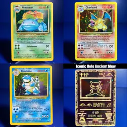 Original 151 Pokemon Cards 1999 Complete Set 20+ Holos 1st Generation 151/150 - Image 2