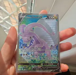 Pokemon hisuian Goodra V Sword & Shield - Lost Origin 187/196 Holo Ultra Rare - Image 1