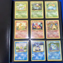 Original 151 Pokemon Cards 1999 [NM-LP] 100% Complete Set + Ancient Mew + 1st Ed - Image 1